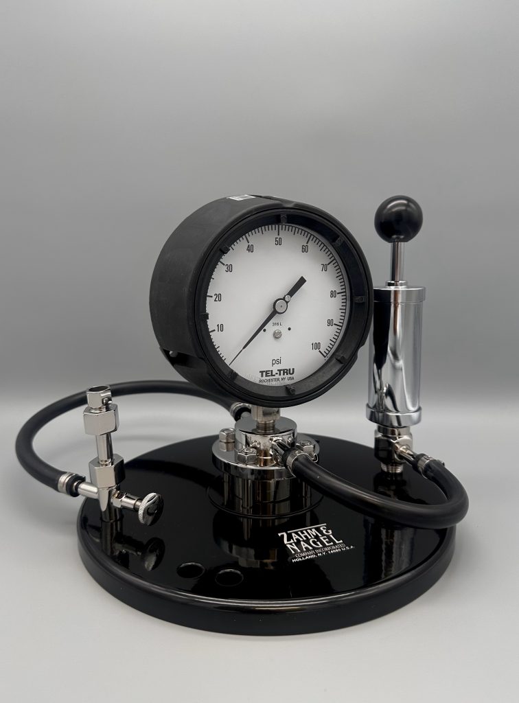 Pneumatic Gauge Tester w/ 100PSI Test Gauge